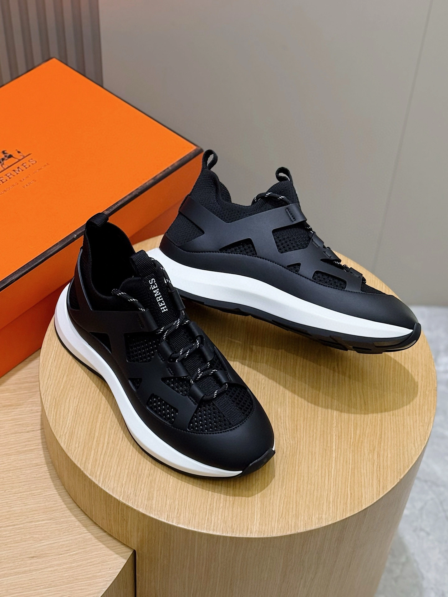 OOBB-- H5r75s H251981Z H01 Katana Calfskin Thick soles：4.3CM item:E-X230F2665